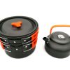 Outdoor Camping Cookware Travel Tableware Cutlery Utensils Hiking Picnic Camping Cookware Set