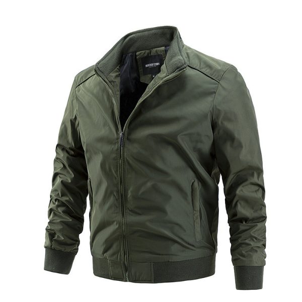 Autumn Slim Outerwear Tide Brand Outerwear Men's - Image 4